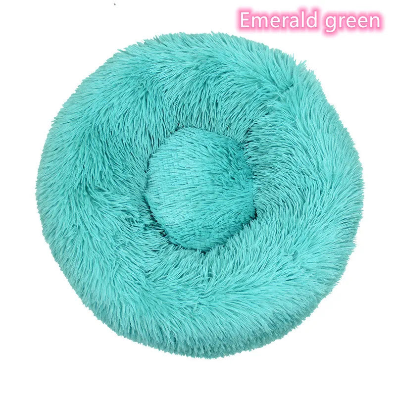 Donut Cuddler Calming Pet Bed - Emerald Green